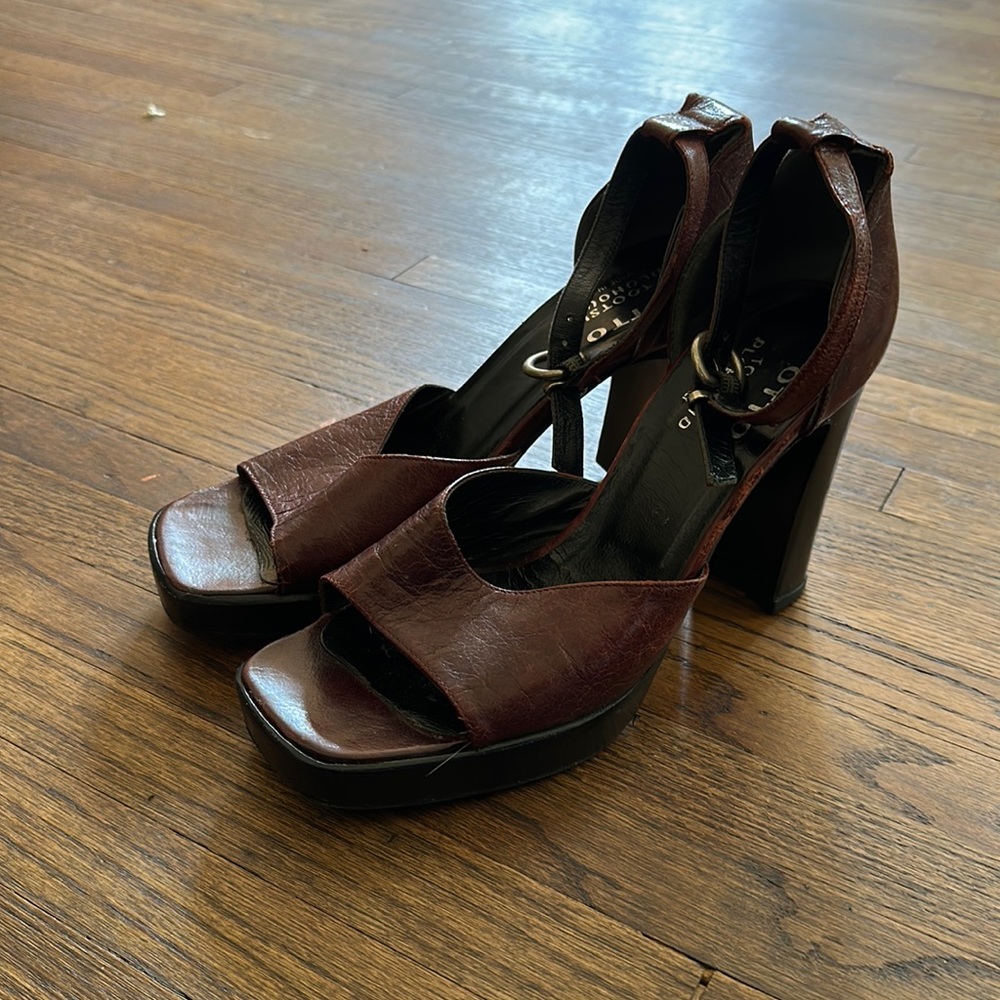 Y2K square toe TOOTSIE PLOHOUND made in italy